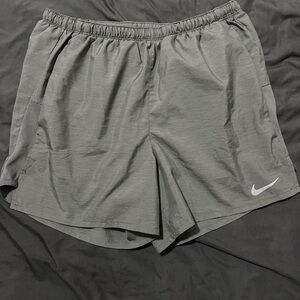 Grey Nike Running Shorts